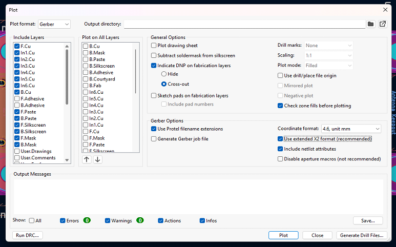 تنظیمات General Options در KiCad 9